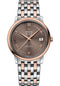 Omega De Ville Prestige Co-Axial Watch - 36.8 mm Steel And Red Gold Case - Chestnut Dial - 424.20.37.20.13.001